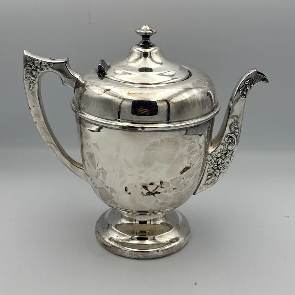 Vintage Gregg Silver Co. EPC Copper / Silver Plated 9